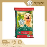 Thức ăn cho chó Classic Pets vị bò 20kg – Dinh dưỡng hoàn hảo cho chó trưởng thành
